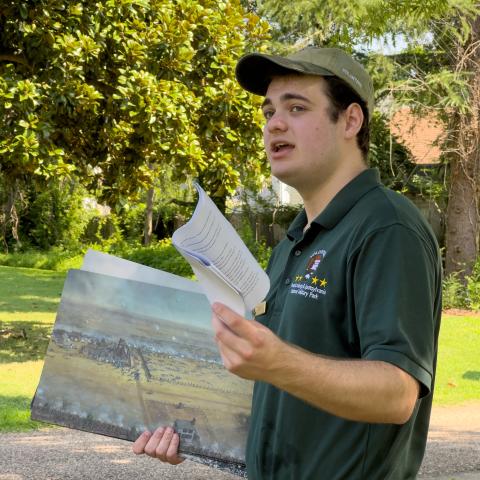 Jack Cunningham Discusses His Internship at Fredericksburg and Spotsylvania National Military Park