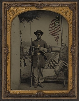 Benton Barrack Soldier