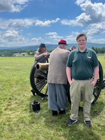 Nicholas Cutchins Discusses His Internship at Antietam National Battlefield