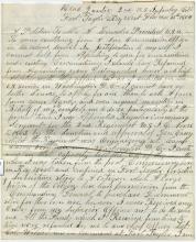 A Black Soldier from Charlottesville Writes to Lincoln