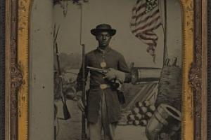 Benton Barrack Soldier